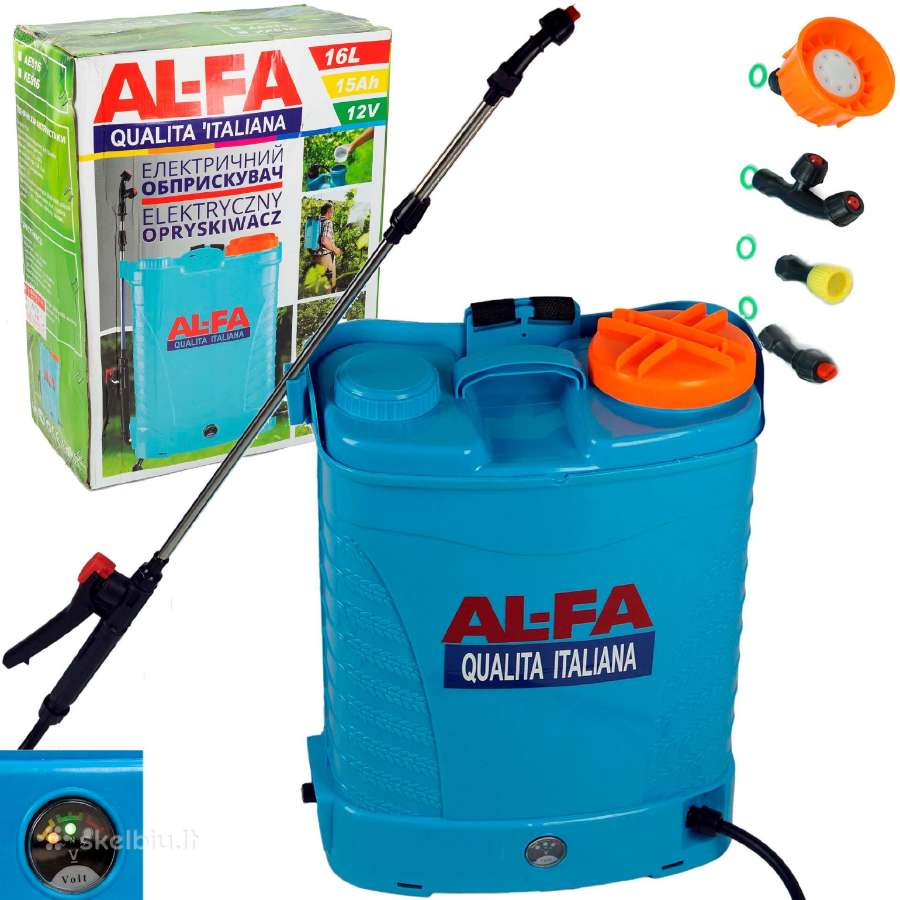 Akumuliatorinis purkštuvas Alfa 12ah 12v - nuotraukos Nr. 13