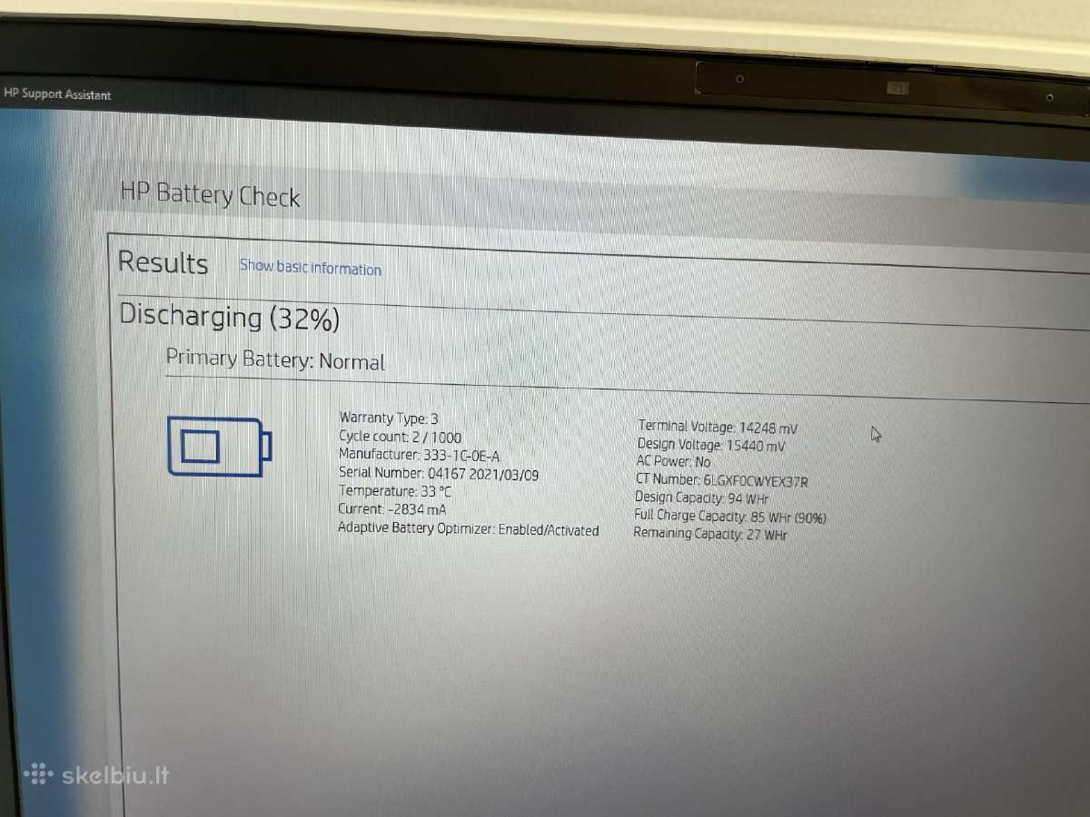 Hp Zbook Fury G7 i7-10850h 64gb RAM 1tb SSD - nuotraukos Nr. 9