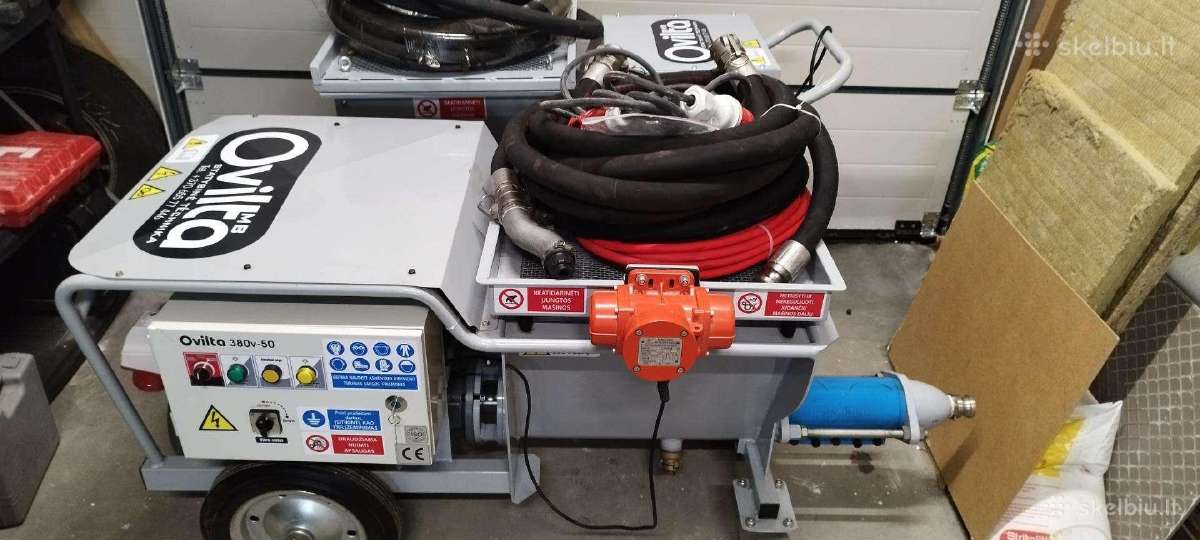 Sandėlio valymas! Naujas tinkavimo aparatas 220v - nuotraukos Nr. 23
