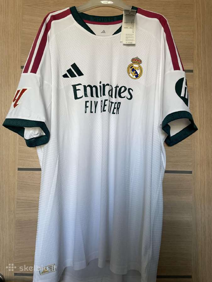Real Madrid originalūs autentiški marškinėliai