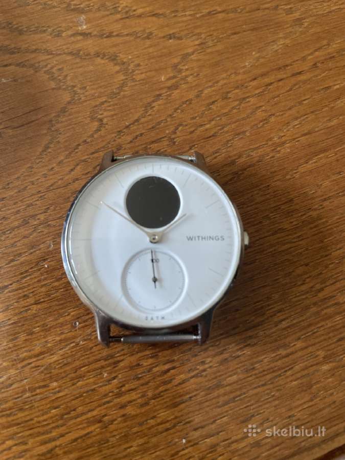Ismanus withings laikrodis