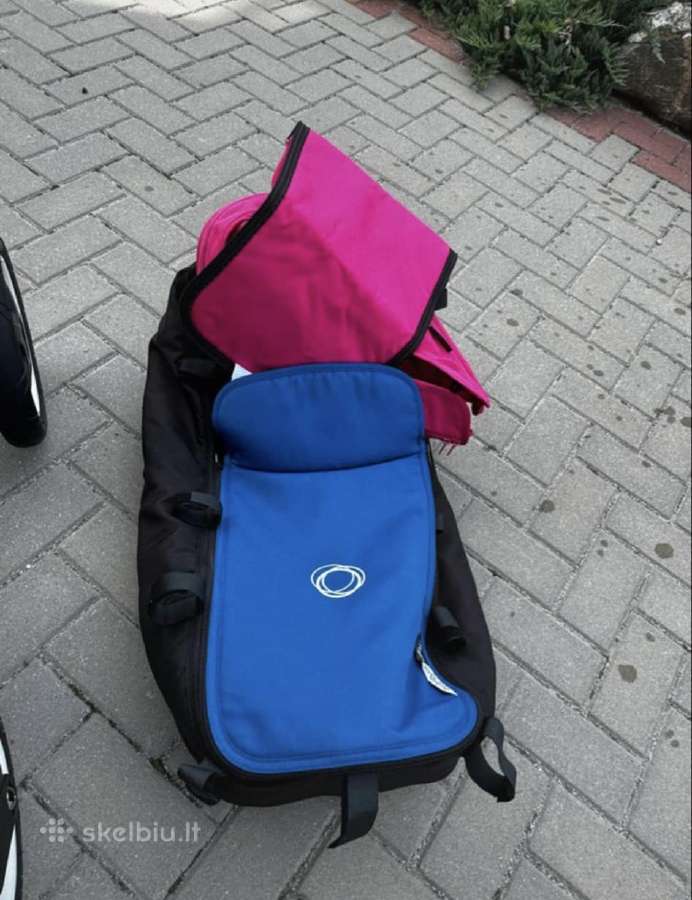 Bugaboo 2in1 su 3 stogeliais - nuotraukos Nr. 3