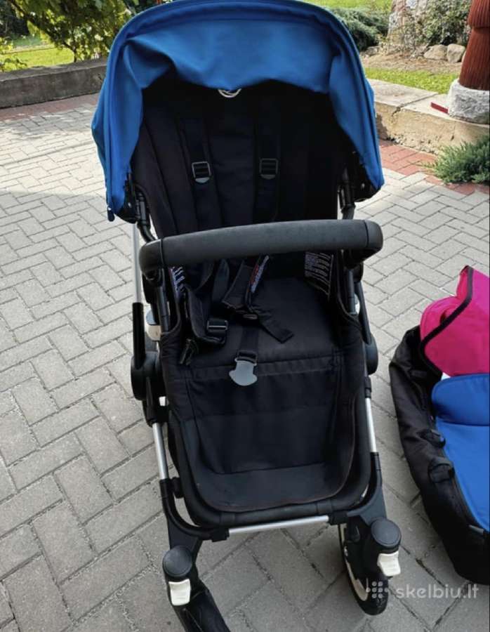 Bugaboo 2in1 su 3 stogeliais - nuotraukos Nr. 4