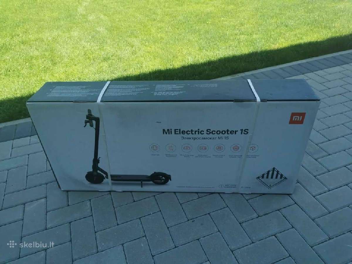 Xiaomi Mi Electric Scooter 1s Juodas. - nuotraukos Nr. 2
