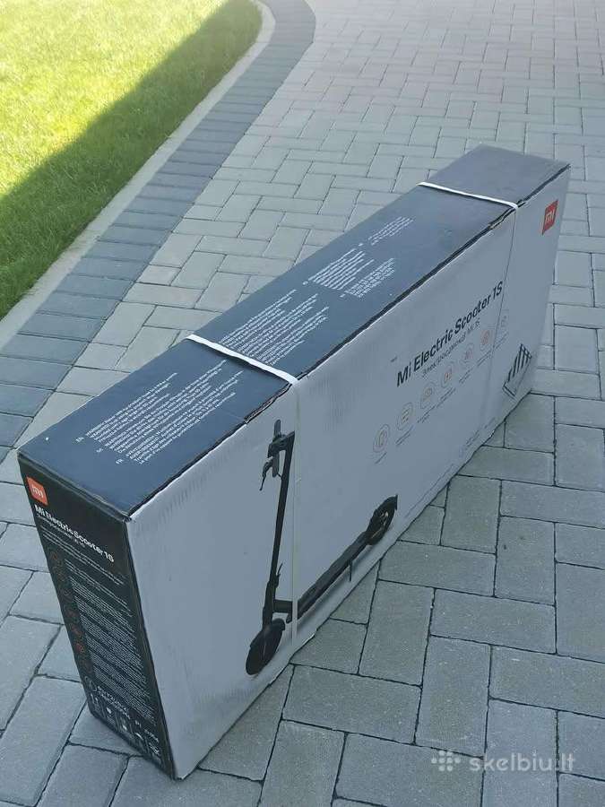 Xiaomi Mi Electric Scooter 1s Juodas. - nuotraukos Nr. 2