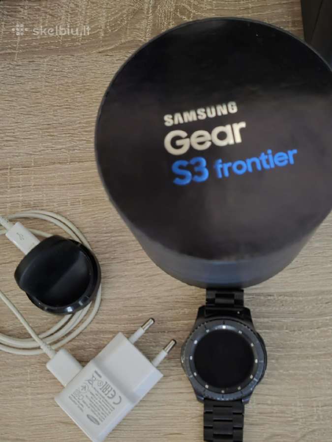 Parduodu laikrodi išmanu Samsung Gear S3 frontier