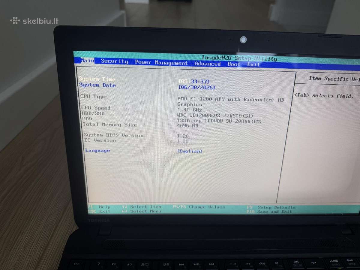 Toshiba notebook kali linux - nuotraukos Nr. 5