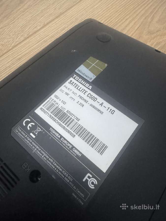 Toshiba notebook kali linux - nuotraukos Nr. 7