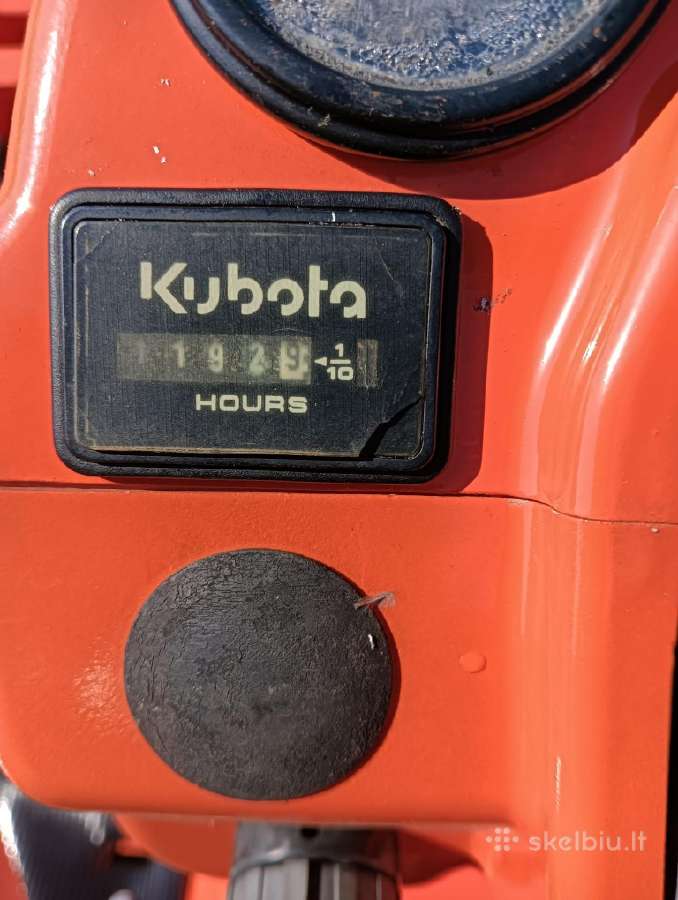 Parduodu Kubota F3680 sodo traktoriuka - nuotraukos Nr. 4