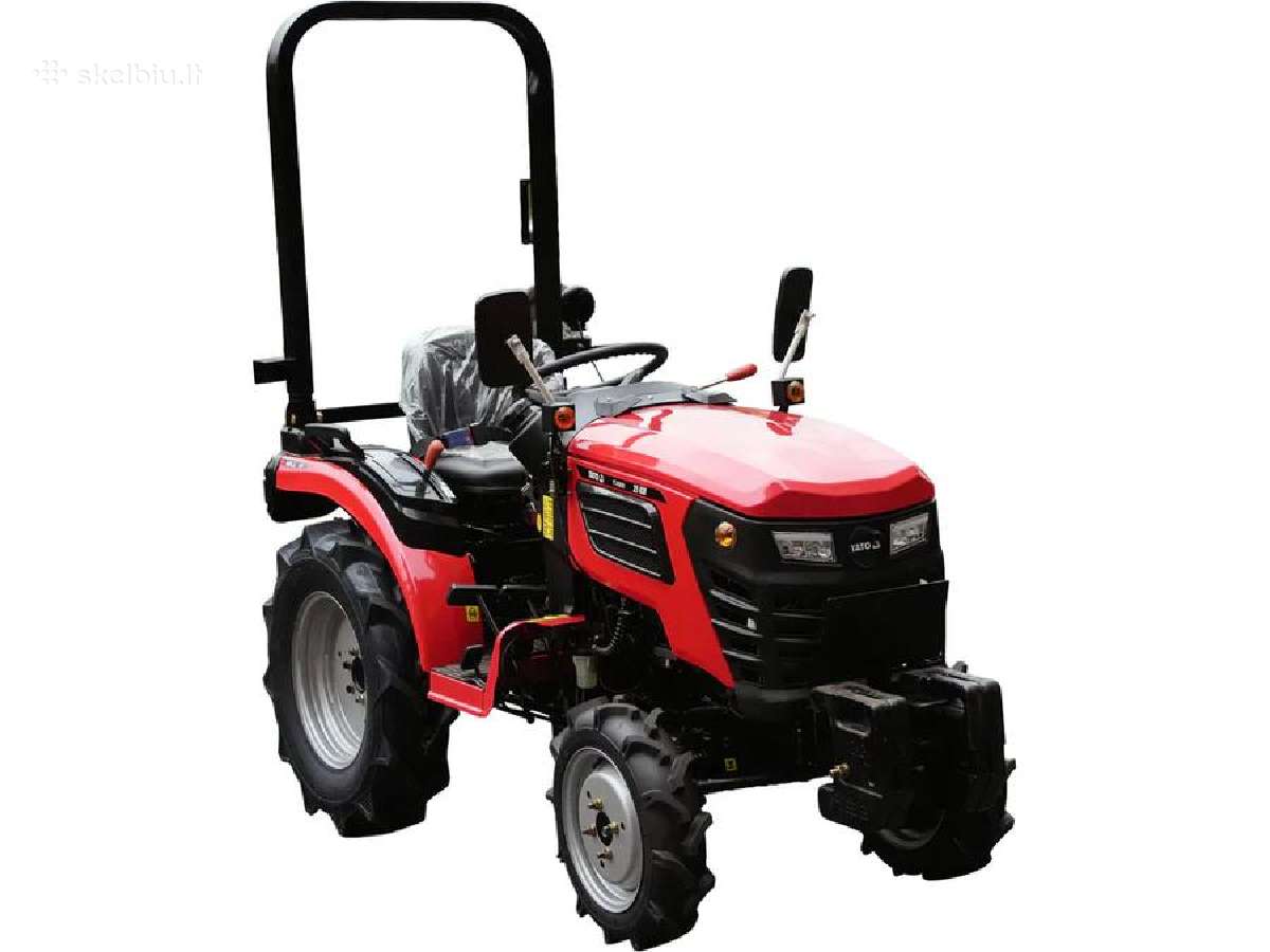 Mini traktorius Yato, 18.5 kw, 4x4