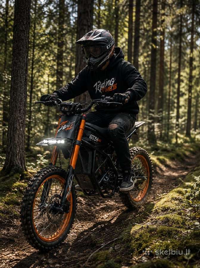 Elektrinis motociklas Riding times Gt54 Pro - nuotraukos Nr. 4