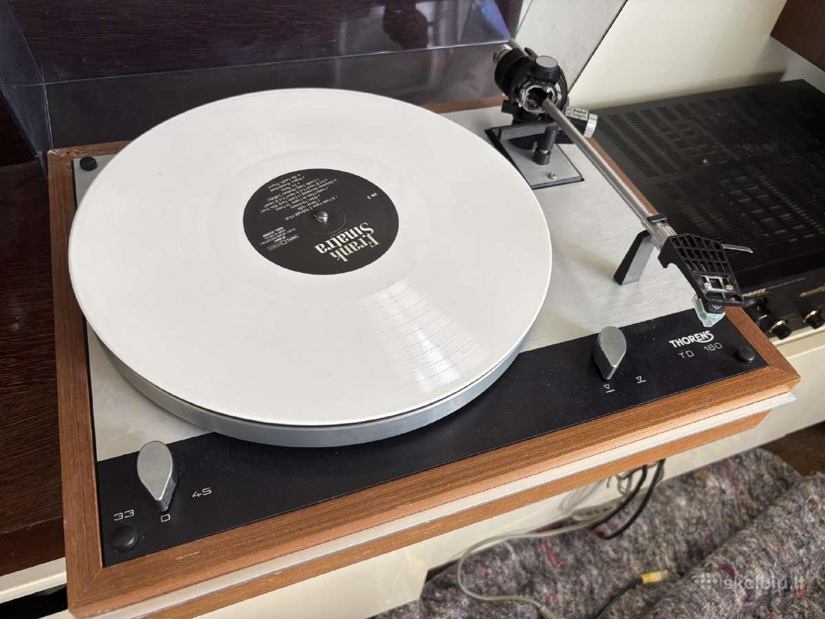 Thorens Td 160 su nauja Audio-technica At-vm95e