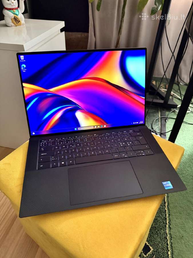 Galingas Dell Xps 9510 nešiojamas kompiuteris