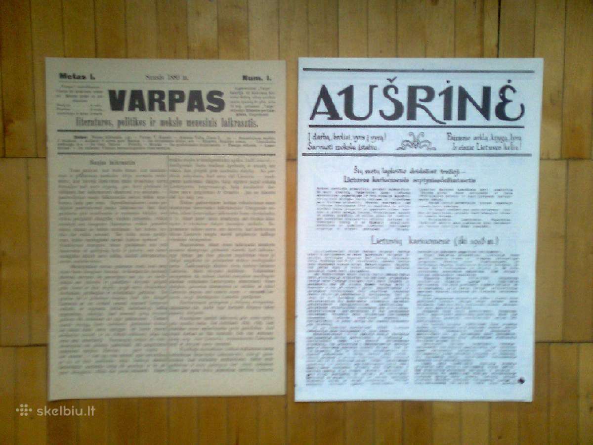Pats pirmasis įvairių Sąjūdžio laikraščių numeris. - nuotraukos Nr. 6