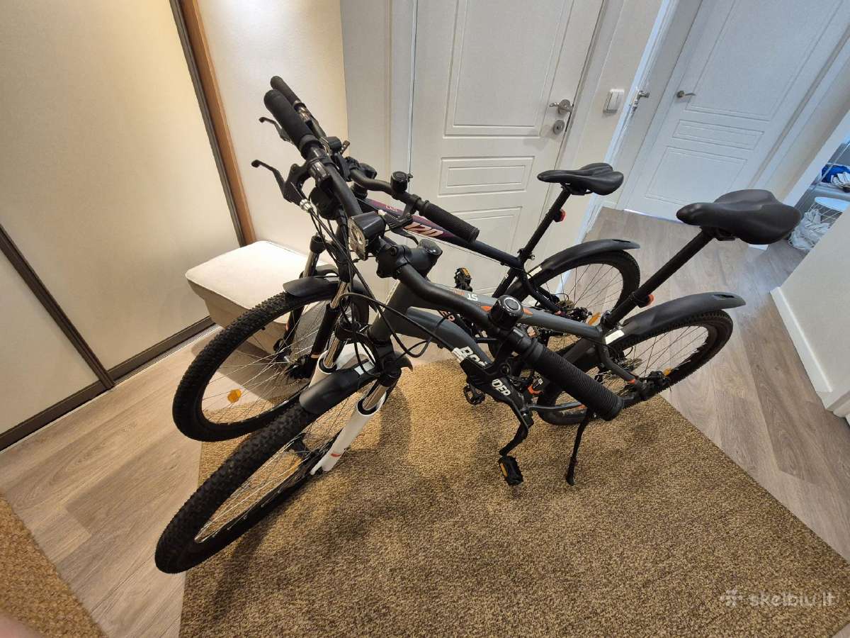 Moteriškas ir vyriškas Rockrider St 120 dviračiai