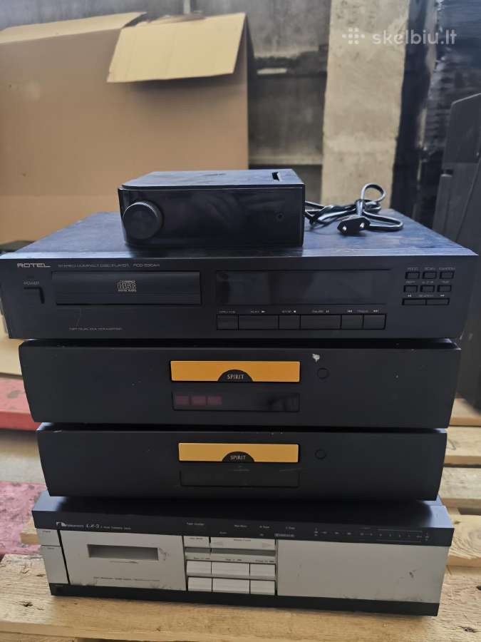 Nakamichi Thule Rotel aparatai