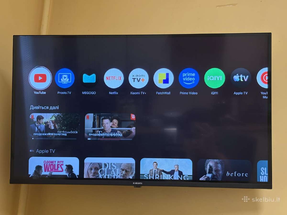 Televizorius Xiaomi A 2025, 32 ", HD + laikiklis