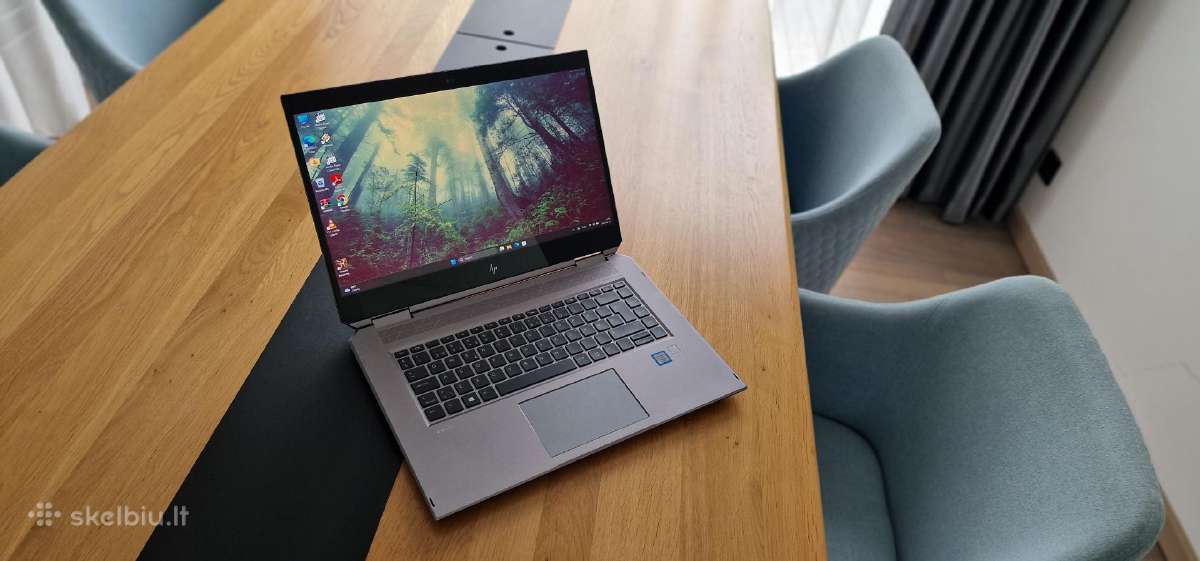 Hp Zbook Pro X360, Xeon, Nvdia 4k Qhd Touch - nuotraukos Nr. 2