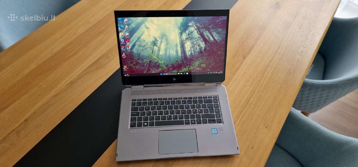 Hp Zbook Pro X360, Xeon, Nvdia 4k Qhd Touch - nuotraukos Nr. 3