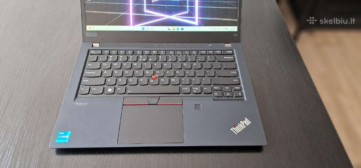 Lenovo T14 Gen2, i5-1135g7, 16gb, Us klaviatura - nuotraukos Nr. 3