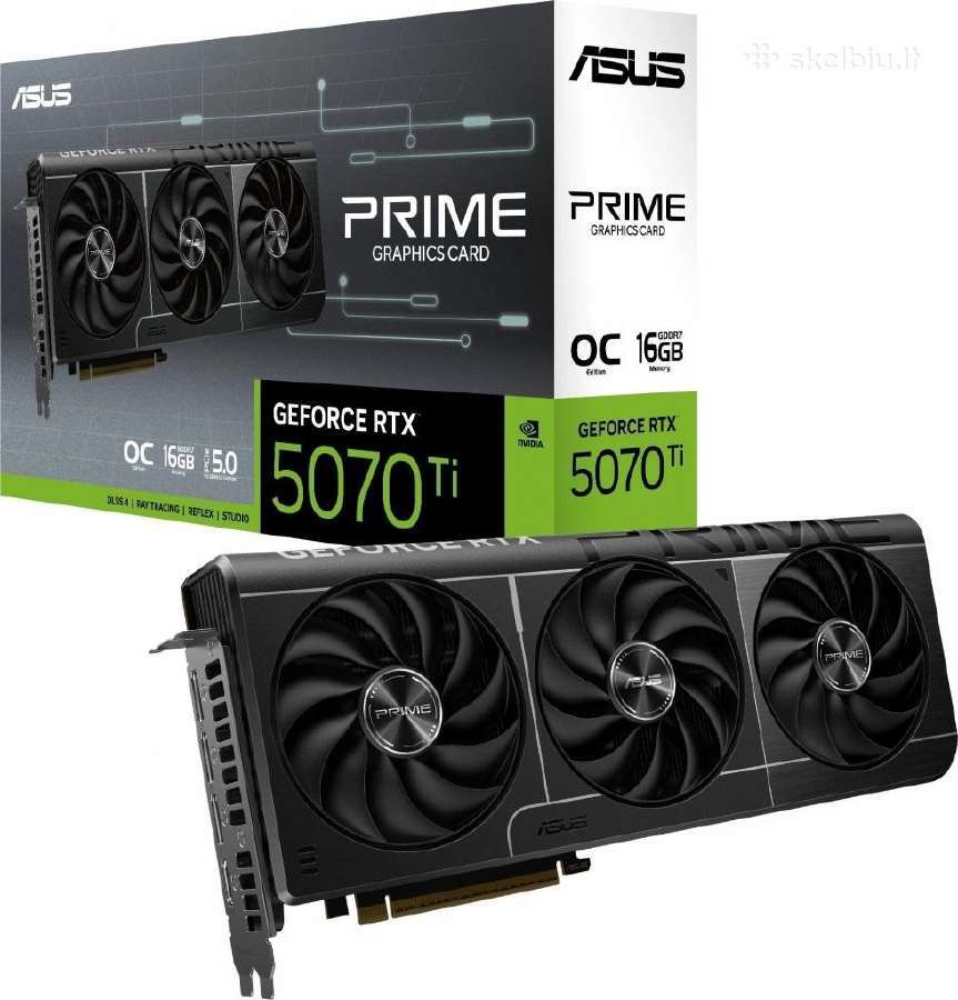 Asus Geforce Rtx 5070 Ti Prime Oc 16gb Ddr7