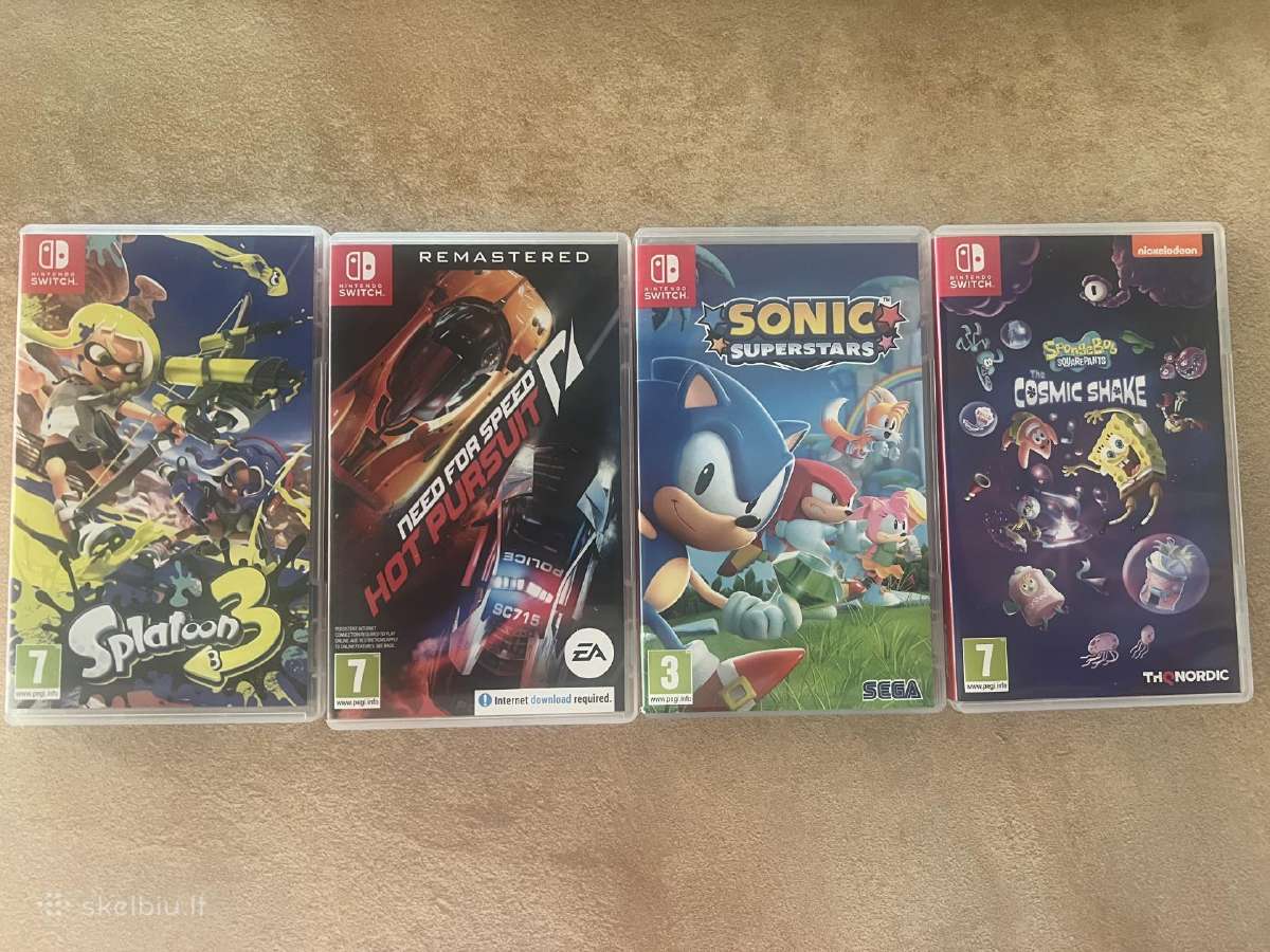 Nintendo switch zaidimai