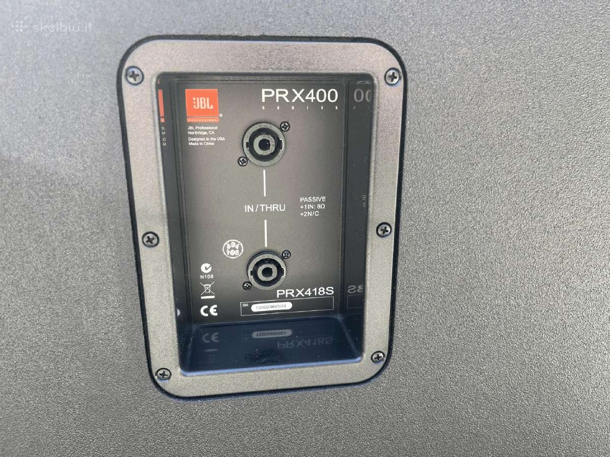 Jbl Prx418s - nuotraukos Nr. 5