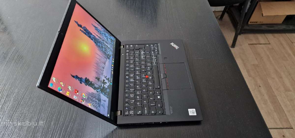 Lenovo X13, i5-10210, 8gb, 256 SSD, 13.3fhd ips - nuotraukos Nr. 3