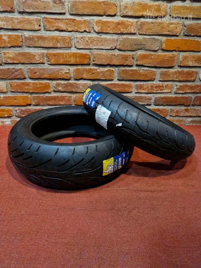 Naujos „michelin“ motociklų padangos