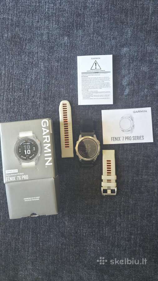 Garmin Fenix 7x pro sapphire solar