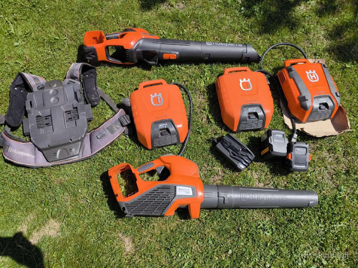 Husqvarna lapų pūstuvai ir akumuliatoriai