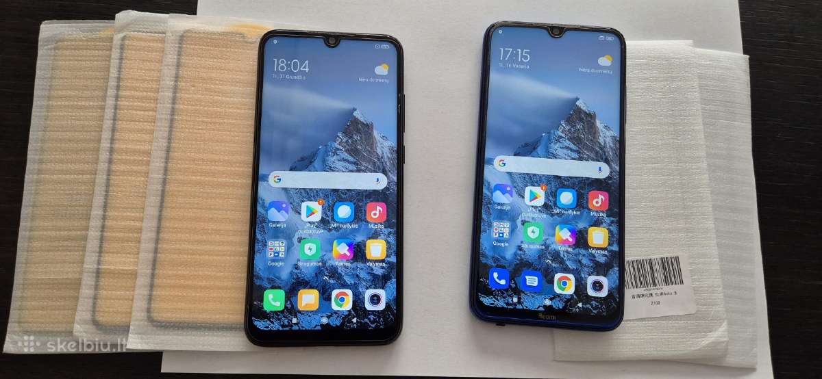 Redmi note 7 ir 8