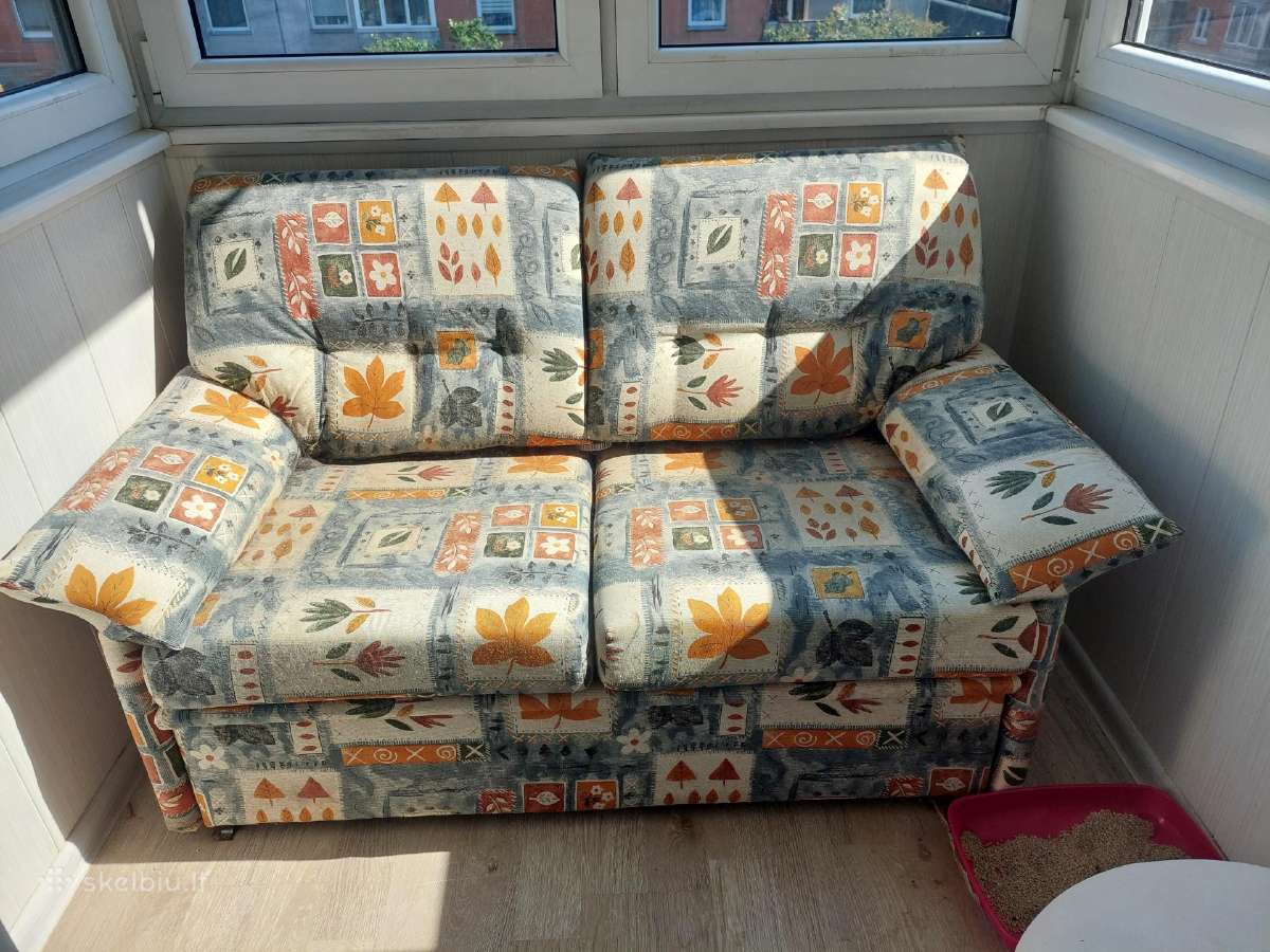 Dvivietė sofa-lova