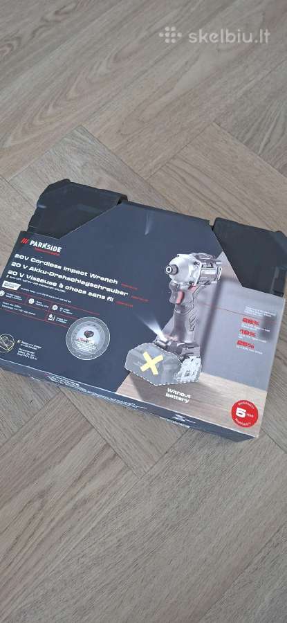 Naujas Parkside Performance Pdssap 20-li D3