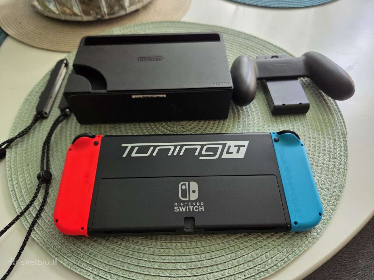 Nintendo switch oled jailbroken - nuotraukos Nr. 2