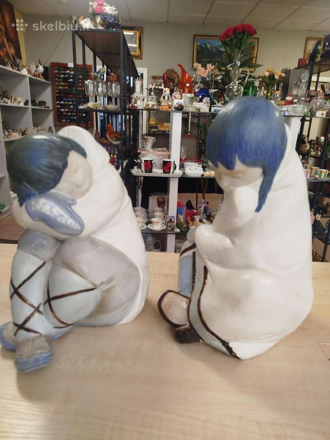 Lladro statulėlės "Eskimai"