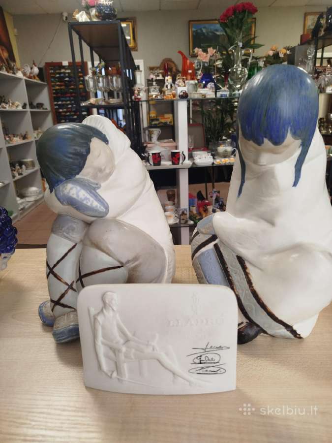 Lladro statulėlės "Eskimai" - nuotraukos Nr. 4
