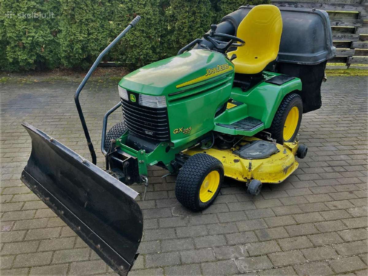 Parduodu sodo traktoriuką John deere Gx355d - nuotraukos Nr. 2