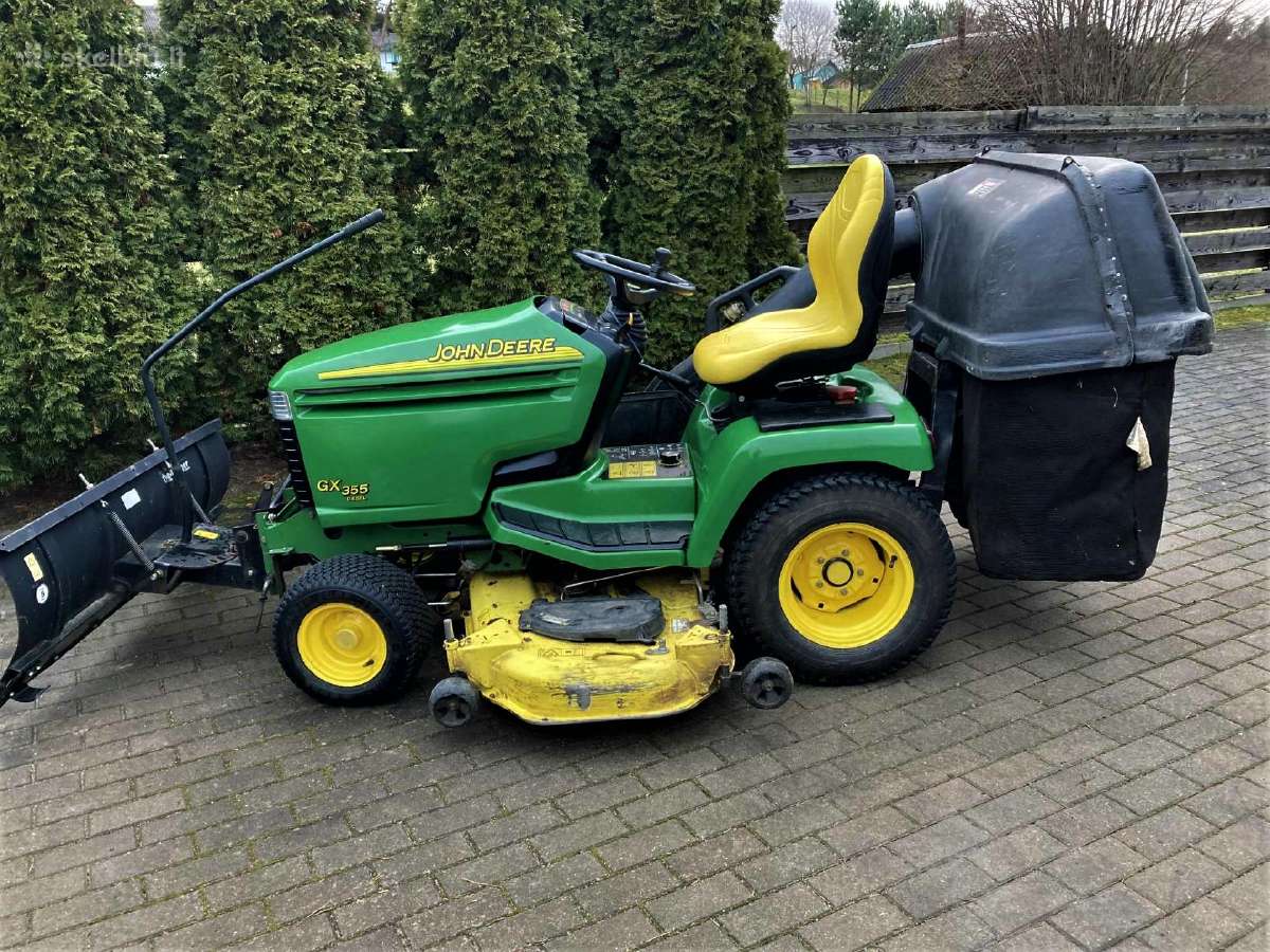 Parduodu sodo traktoriuką John deere Gx355d - nuotraukos Nr. 3
