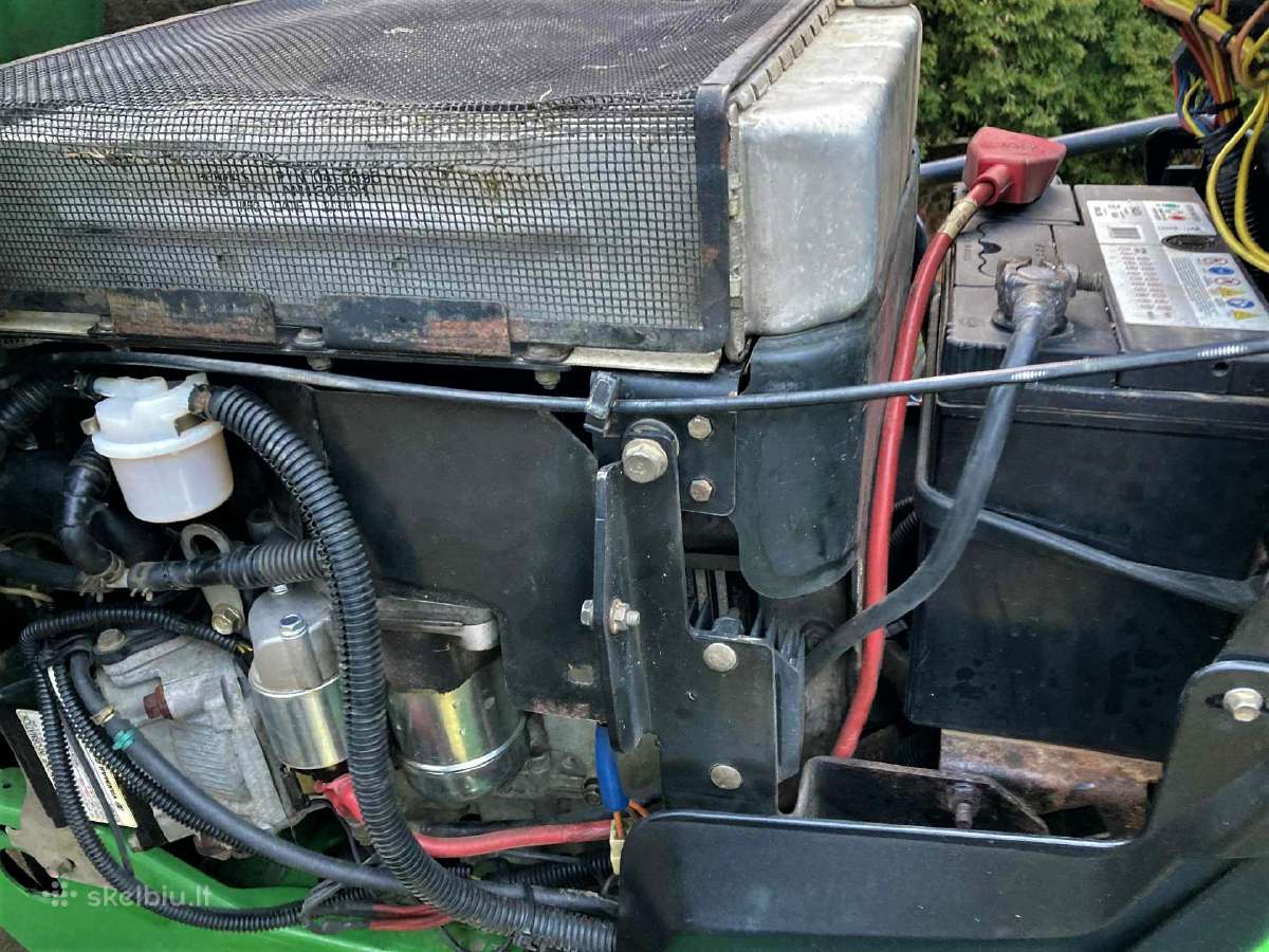 Parduodu sodo traktoriuką John deere Gx355d - nuotraukos Nr. 6