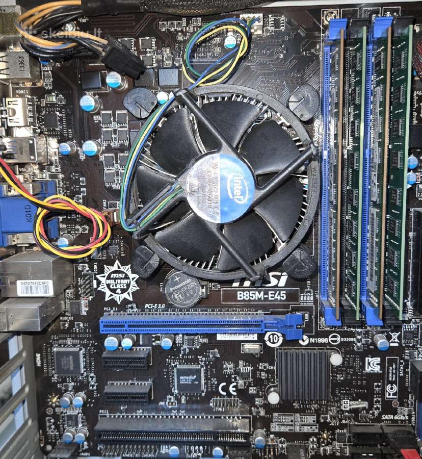 I5-4570, 32gb RAM, Msi B85m-e45