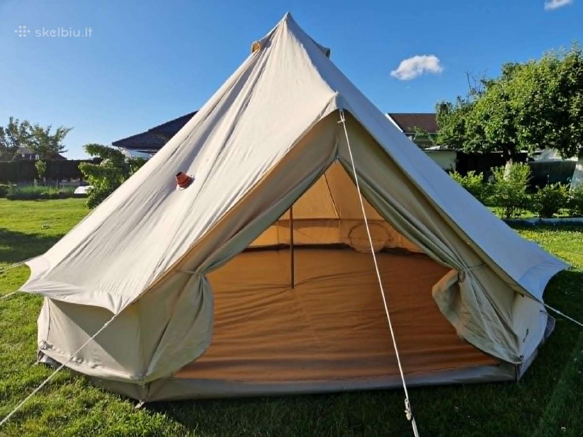 Glamping palapinė, bell tent