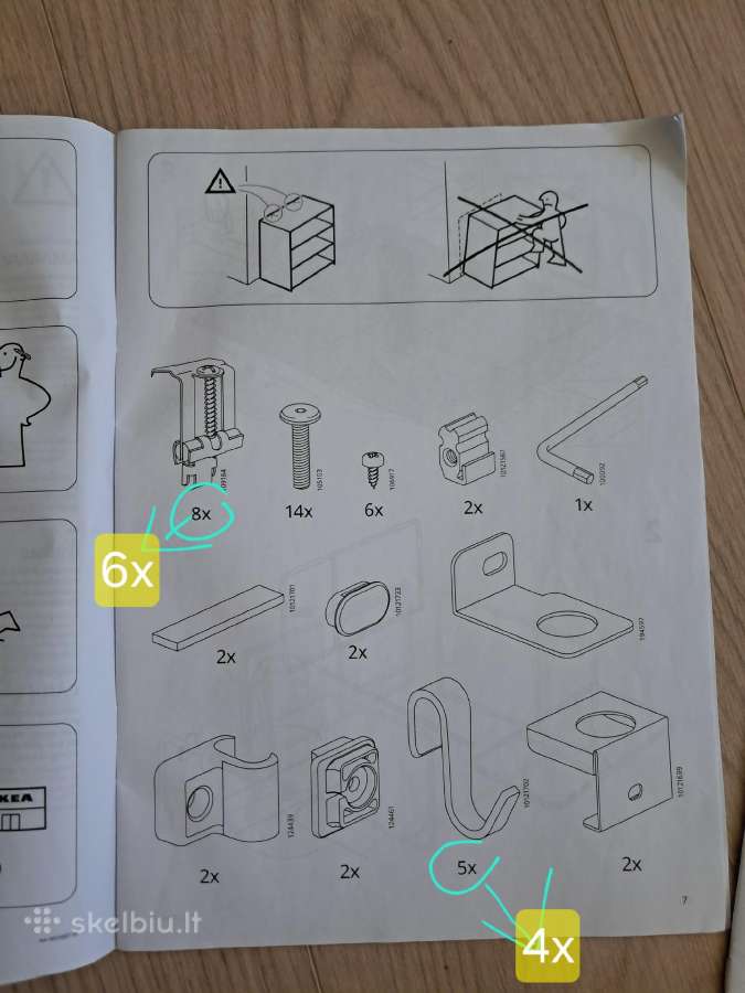 Ikea Sunnersta virtuvėlė - nuotraukos Nr. 4