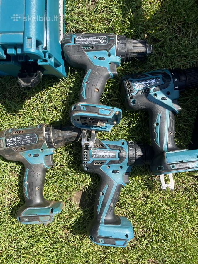 Makita įrankiai akumuliatoriniai - nuotraukos Nr. 10