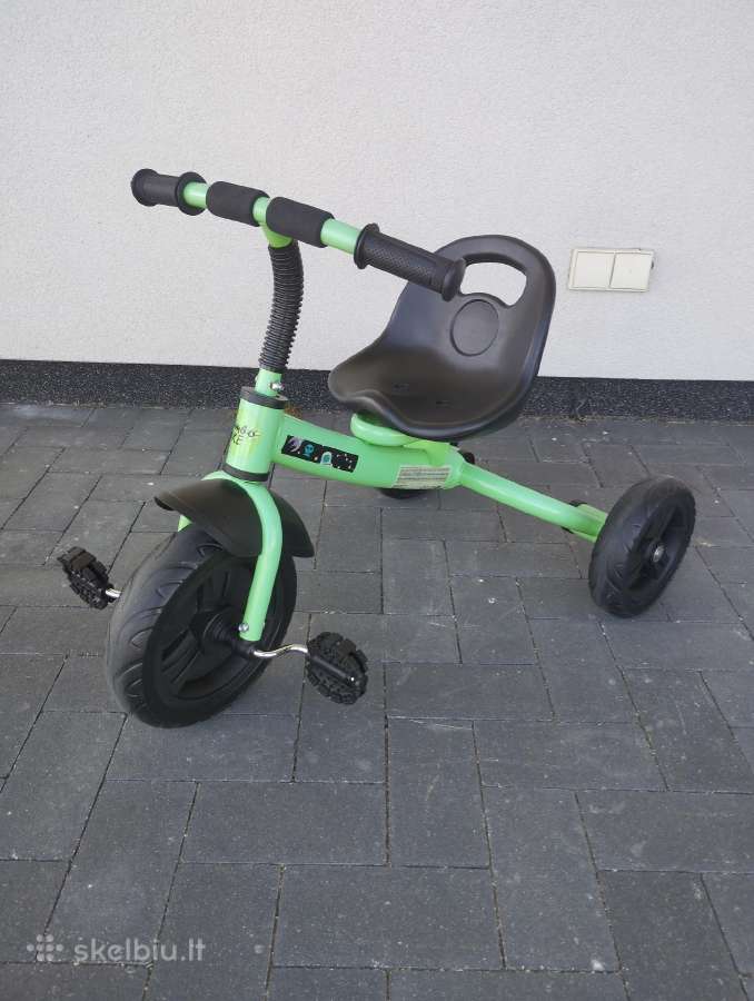 Triratukas Bimbo bike Cosmo(juodas/žalias)