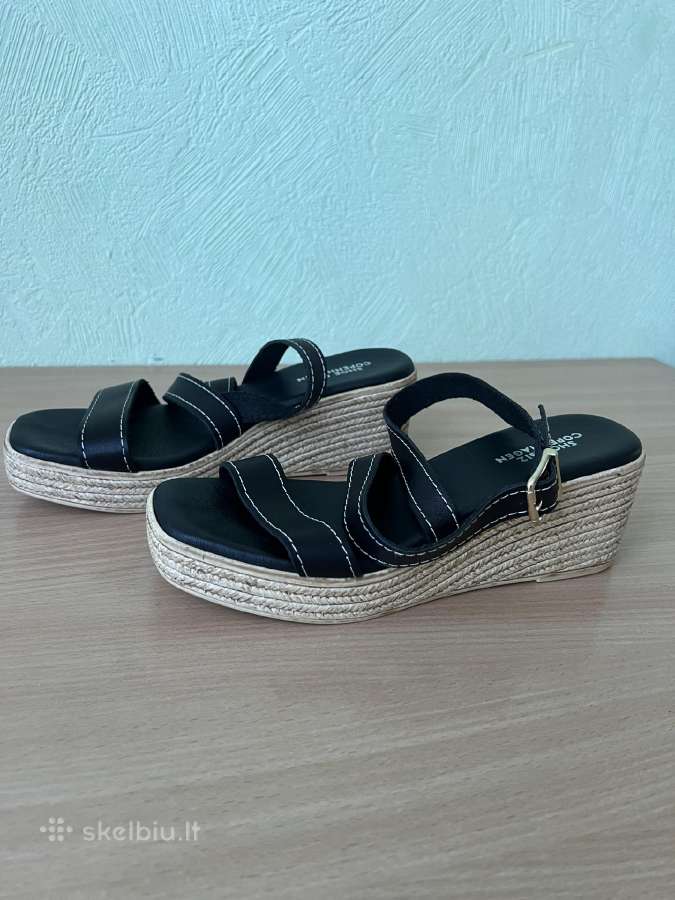 Odinės Shoe Biz Copenhagen espadrilės-basutės, 39