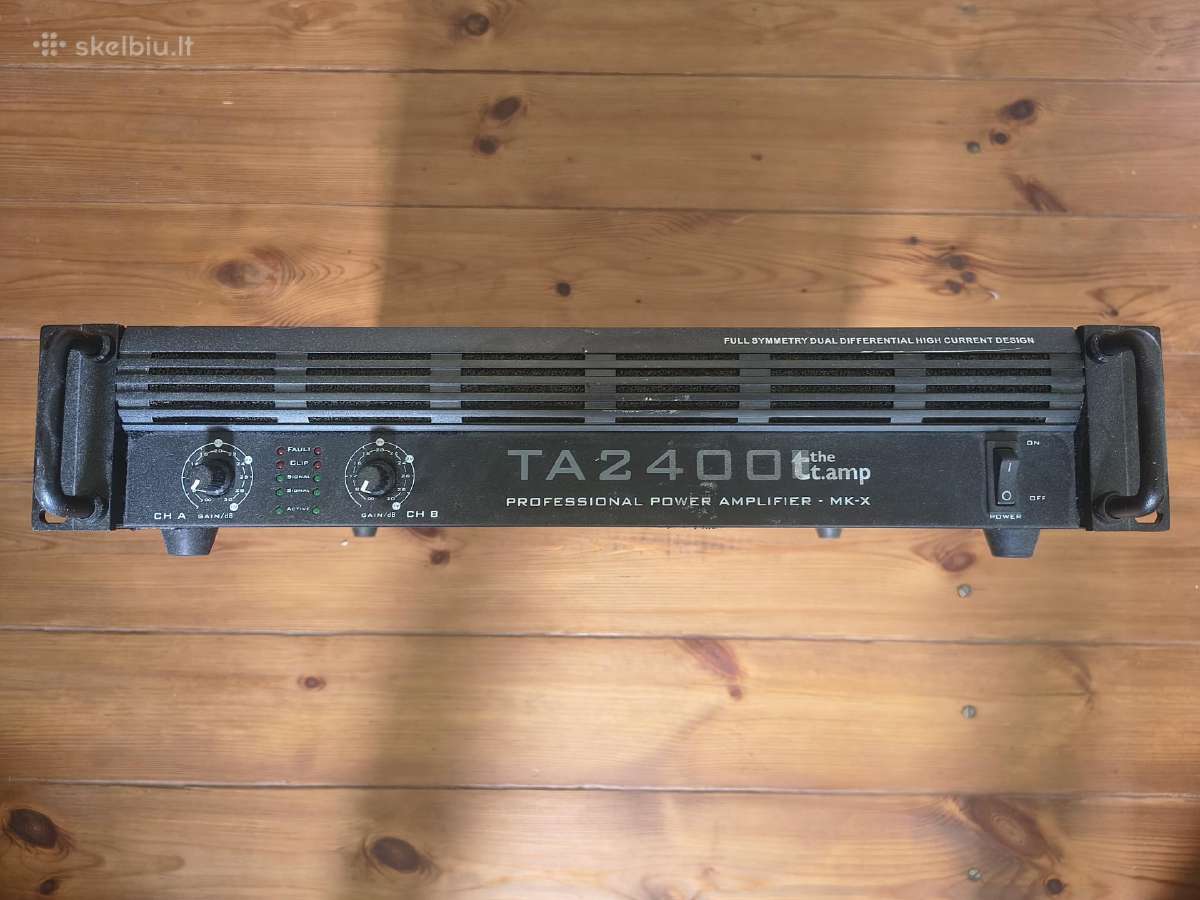 The t.amp Ta 2400 Mk-x su defektu