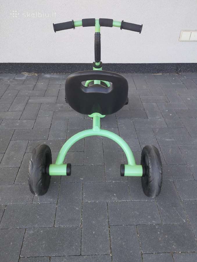Triratukas Bimbo bike Cosmo(juodas/žalias) - nuotraukos Nr. 7
