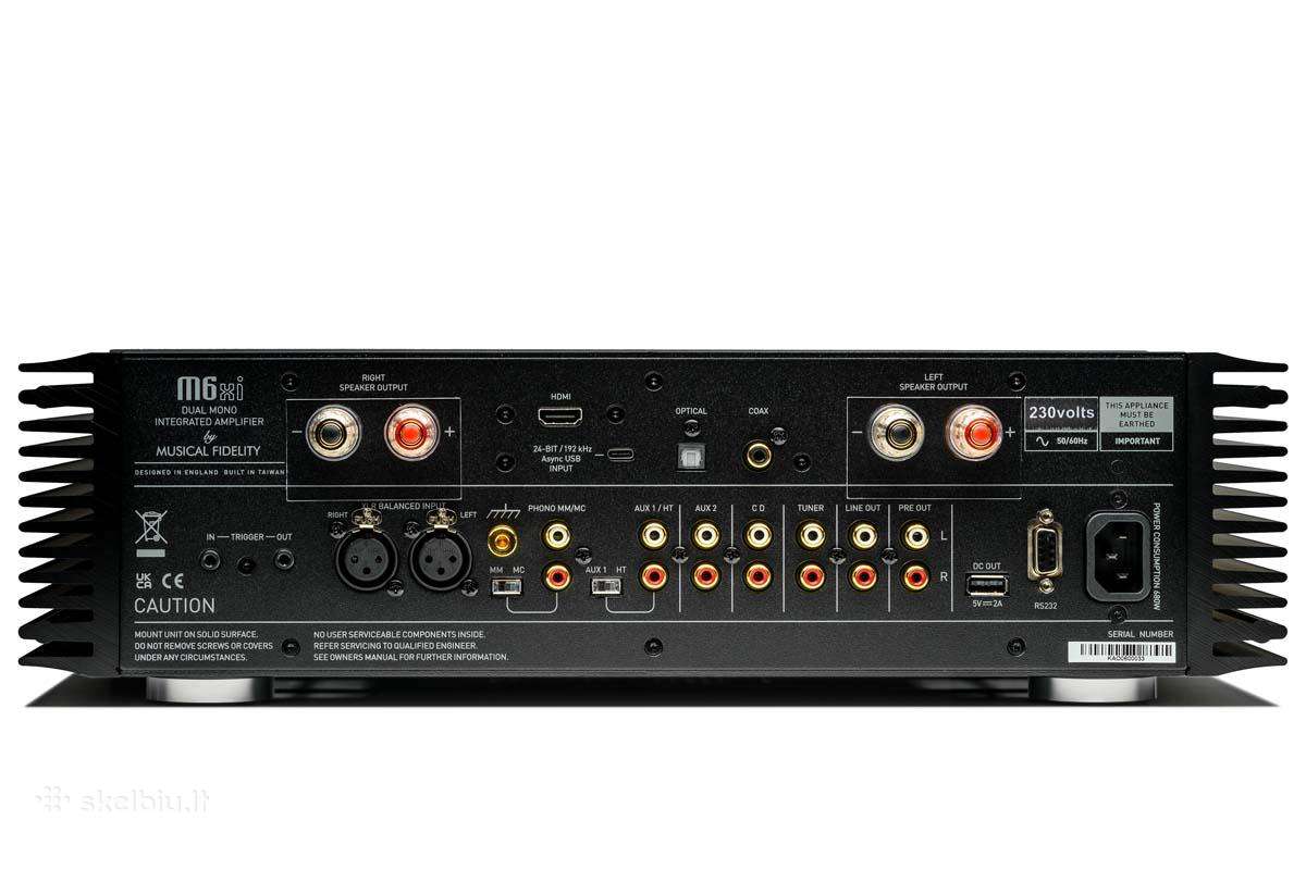 Musical Fidelity M6xi, M8xi, A1 - nuotraukos Nr. 2