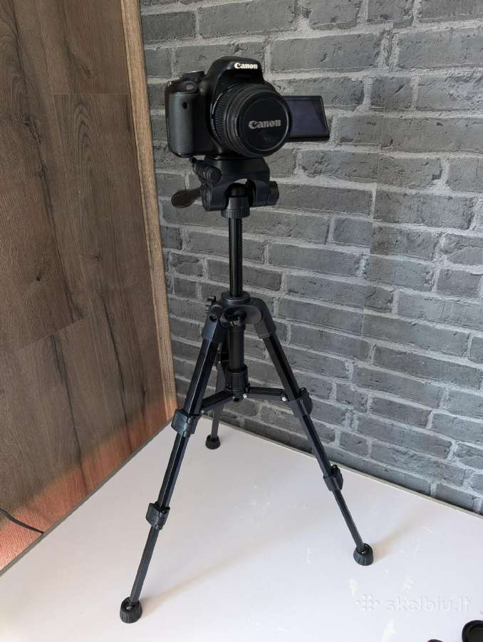 Canon EOS 600d fotoaparatas su priedais - nuotraukos Nr. 2